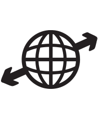 global connection icon