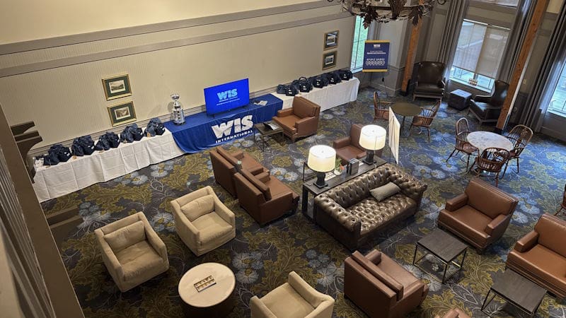 WIS spirit games set up 2